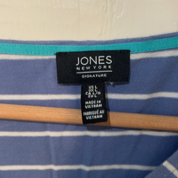 Blue and white chevron shirt - Picture 3 of 3